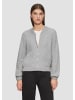 QS Sweatshirt in 9400_grau meliert