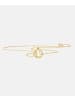 Diamant L'éternel Kette aus 375 Gelbgold Buchstabe L