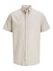 JACK & JONES PLUS Hemd in White Pepper