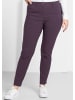 sheego Stretch-Hose in aubergine