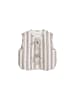 Marc O'Polo DENIM Gestreifte Weste regular in Offwhite