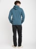 GreenBomb Hoodie Nature Mountain Chip in Blauer Stein