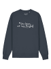 wat? Apparel Sweatshirt Das Leben ist kein Ponyhof in India Ink Grey