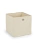 relaxdays 4 x Aufbewahrungsbox in Beige - (B)30 x (H)30 x (T)30 cm