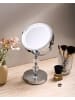 Beliani Kosmetikspiegel LAON in Silber - (W) 20 x (H) 31 x (L) 14 cm