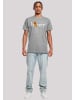 F4NT4STIC T-Shirt Disney Winnie Puuh Der Bär Honig in grau meliert