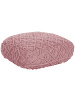 Beliani Bodenkissen BERRECHID in Rosa - (W) 50 x (H) 20 x (L) 50 cm