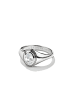Thomas Sabo Ring Mit Weißem Zirkoniastein Oval Bold Elegance in silber, weiß