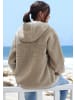 ELBSAND Fleecejacke in taupe