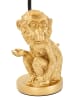 Mauro Ferretti Tischleuchte aus goldenem Kunstharz, Ø 20 x 51,5 cm