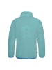 Trollkids Fleece Jacke "Oppdal XT" in Türkis/Dunkelblau