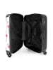 MuchoWow Suitcase, Koffer, Reisekoffer Rosa Flamingos
