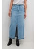 Kaffe Denimrock KAmargot Regular fit in Washed Blue Denim