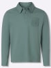 WITT WEIDEN Langarm-Poloshirt in jade