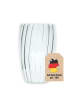 Intirilife Doppelwandiges Thermo Glas 350ml Teeglas Kaffeeglas Isoliert in Transparent