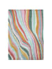 KADIMA DESIGN Wollteppich Wellen Muster, Abstrakt, Wohnzimmer in Multicolor-Grün