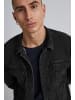BLEND Denim Jeans Jacke Biker Übergangsjacke Stoned Washed in Schwarz