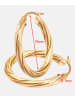 Vanlere Creolen aus 375 Gelbgold