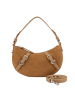 Les Visionnaires Enya Schultertasche Leder 26 cm in golden brown - caramel