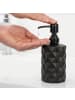 relaxdays 2 x Seifenspender in Schwarz - 350 ml