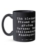 Mr. & Mrs. Panda Tasse Spruch Italienisches Windspiel mit Spruch in Schwarz