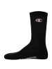 Champion Socken 6er Pack in Schwarz