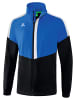 erima Kinder Squad Allwetterjacke in new royal/schwarz/weiss