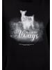 Harry Potter Schalkragenpullover Harry Potter Patronus in schwarz/grau