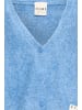 ICHI Strick-Cardigan langarm IHBLARISA Oversize fit in Blue Yonder