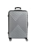 Paradise by CHECK.IN Kingston - 4-Rollen-Trolley Set 3tlg. (lila) in silber
