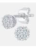 Diamant L'éternel Ohrstecker aus 375 Weißgold mit Diamant