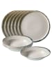 Ritzenhoff & Breker 12er Set Pizza- und Pasta Set Alfonso beige in beige
