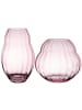 Villeroy & Boch 2er Set Vasen-Set Rose Garden Home 17 cm & 20 cm rosé in rosé
