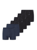 Schiesser Retro Short / Pant Cotton Essentials in Schwarz / dunkelblau