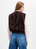 Marie Lund Weste in aubergine - 0002