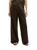 Marc O'Polo Weite Bundfaltenhose in Mossy Earth