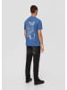 QS T-Shirt in 53D0_himmelblau