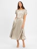 SWING Abendkleid in gold silber - 0001