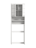 ebuy24 Waschmaschinenschrank Scout Weiß 63 x 24 cm