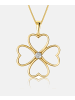 Diamant L'éternel Halskette aus 585 Gelbgold