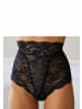 PETITE FLEUR GOLD High-Waist-Slip in schwarz