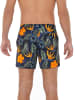 HOM Beach Boxer Tiki in navy print