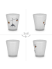 Mr. & Mrs. Panda Schnapsglas Sternzeichen Waage ohne Spruch in Transparent