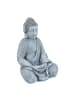 relaxdays Buddha Figur in Hellgrau - (H)50 cm