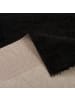 Pergamon Hochflor-Teppich Aloha in schwarz
