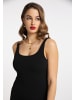 faina Damen Etuikleid in Schwarz