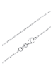 Elli Halskette 925 Sterling Silber Feder in Silber