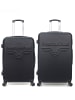 American Travel 2 tlg. Kofferset CHELSEA in Schwarz (95L/64L)