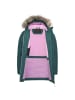 Trollkids Winterjacke Lifjell in midnight petrol