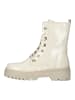 Gabor Stiefelette in Weiß/Beige